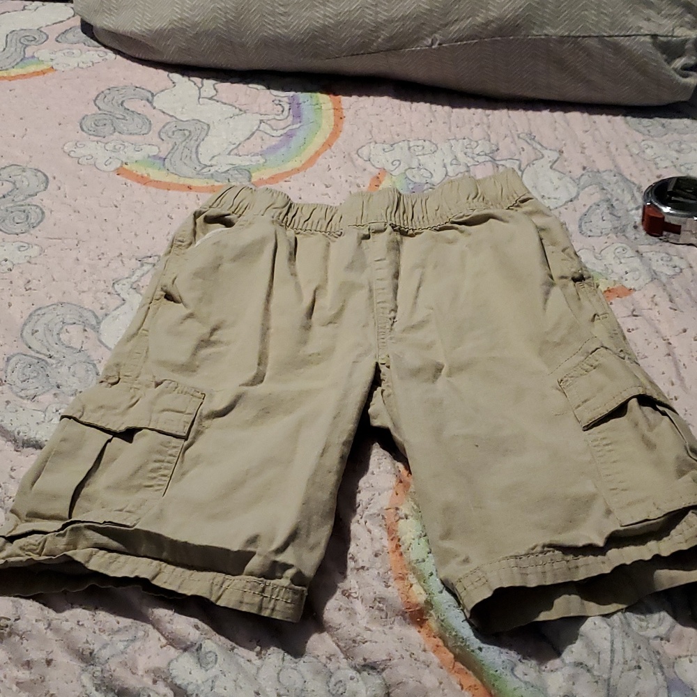 Kids size 12 tan children's place shorts
